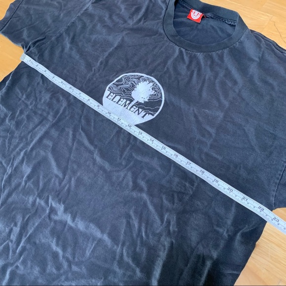 VTG Late 90s  XL Early 2000s Element Skateboards Black T-Shirt - Picture 4 of 7